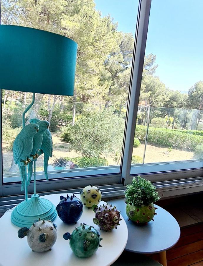Superbe Appartement Dans Cadre D'Exception - Piscine, Plage Et Tennis Prive Bandol Eksteriør bilde